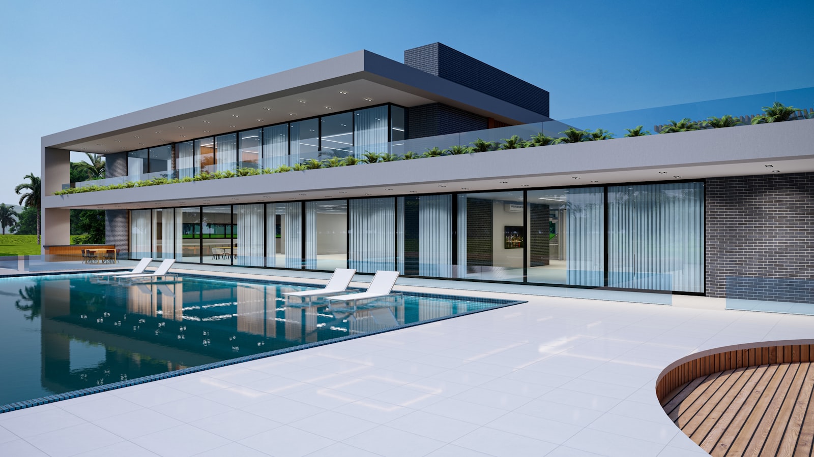 Modern Mediterranean villa with pool in Spain — property and home deductions under the Beckham Law